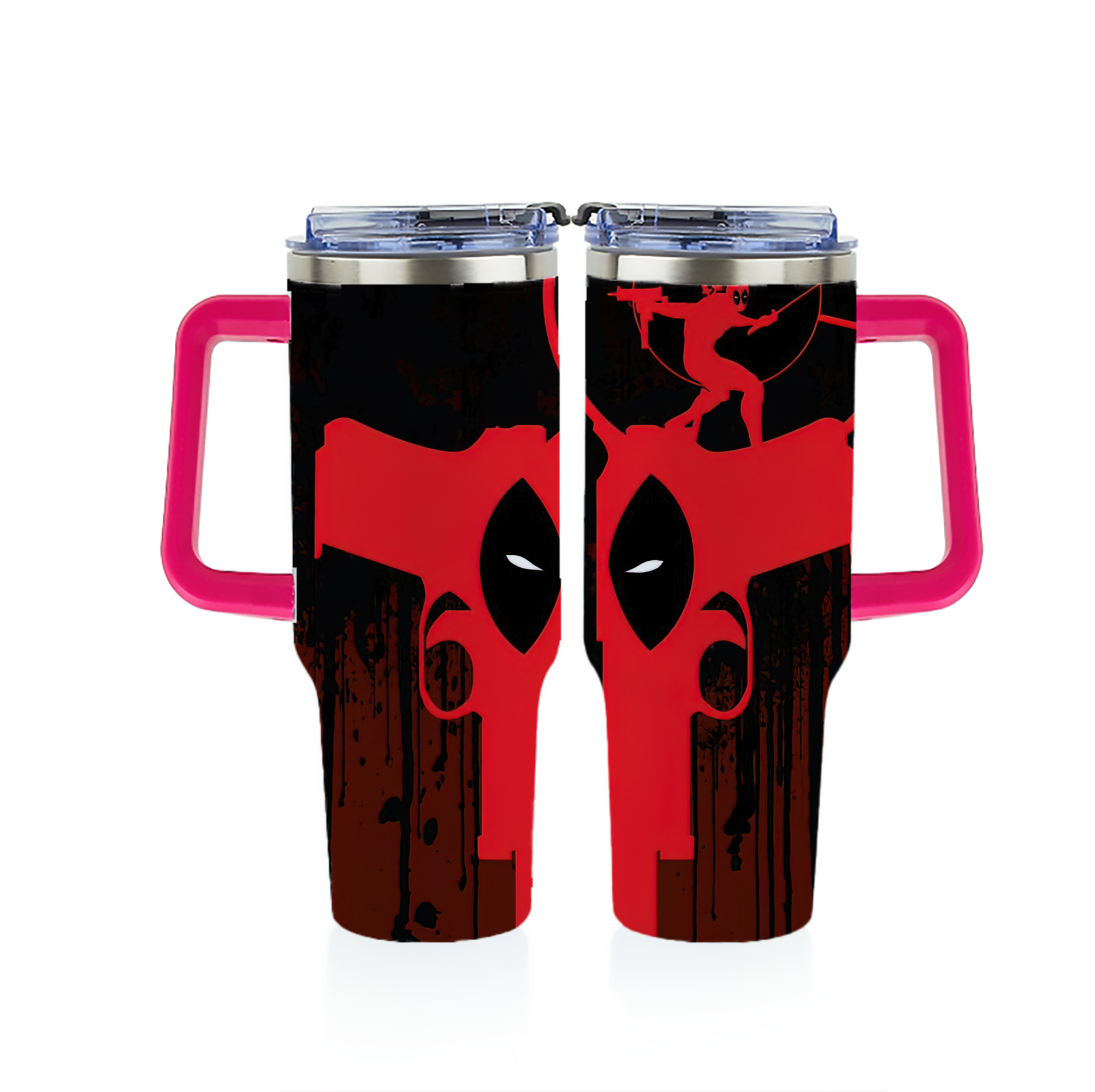 （画像用） Deadpool デッドプール 1200ｍLフルプリント車用タンブラー